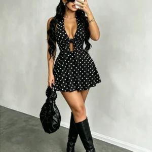 Studio Luxe Y2K Cutout Mini Dress